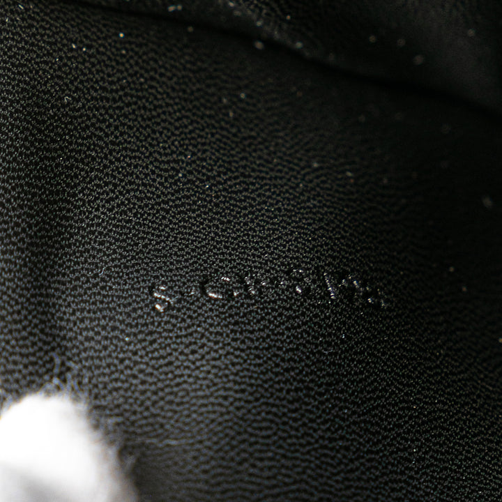 Medium Calfskin Classic Box Black - Gaby Paris