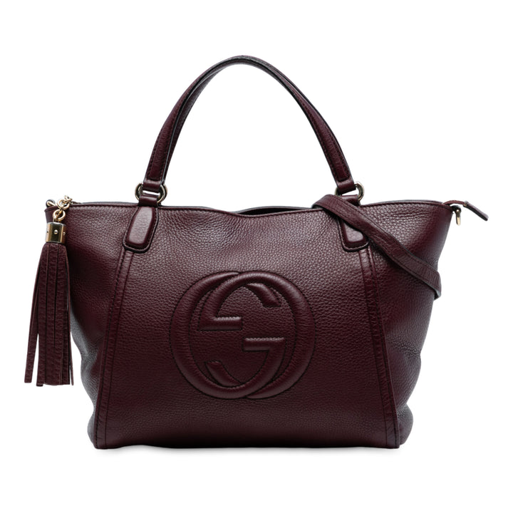 Gucci Small Cuir Soho Cellarius Sac cartable
