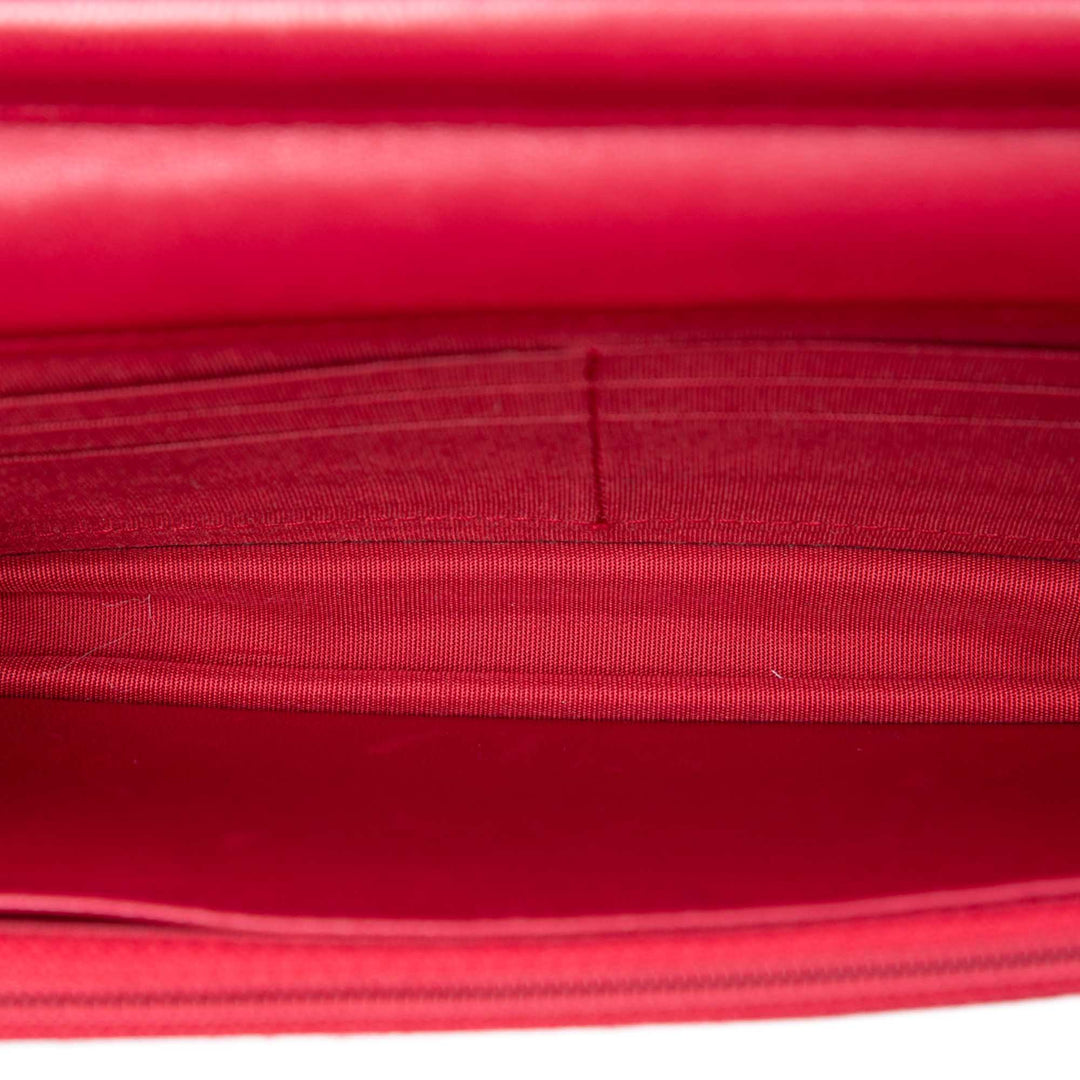 Chanel CC Cuir d’agneau Wild Stitch Wallet on Chain