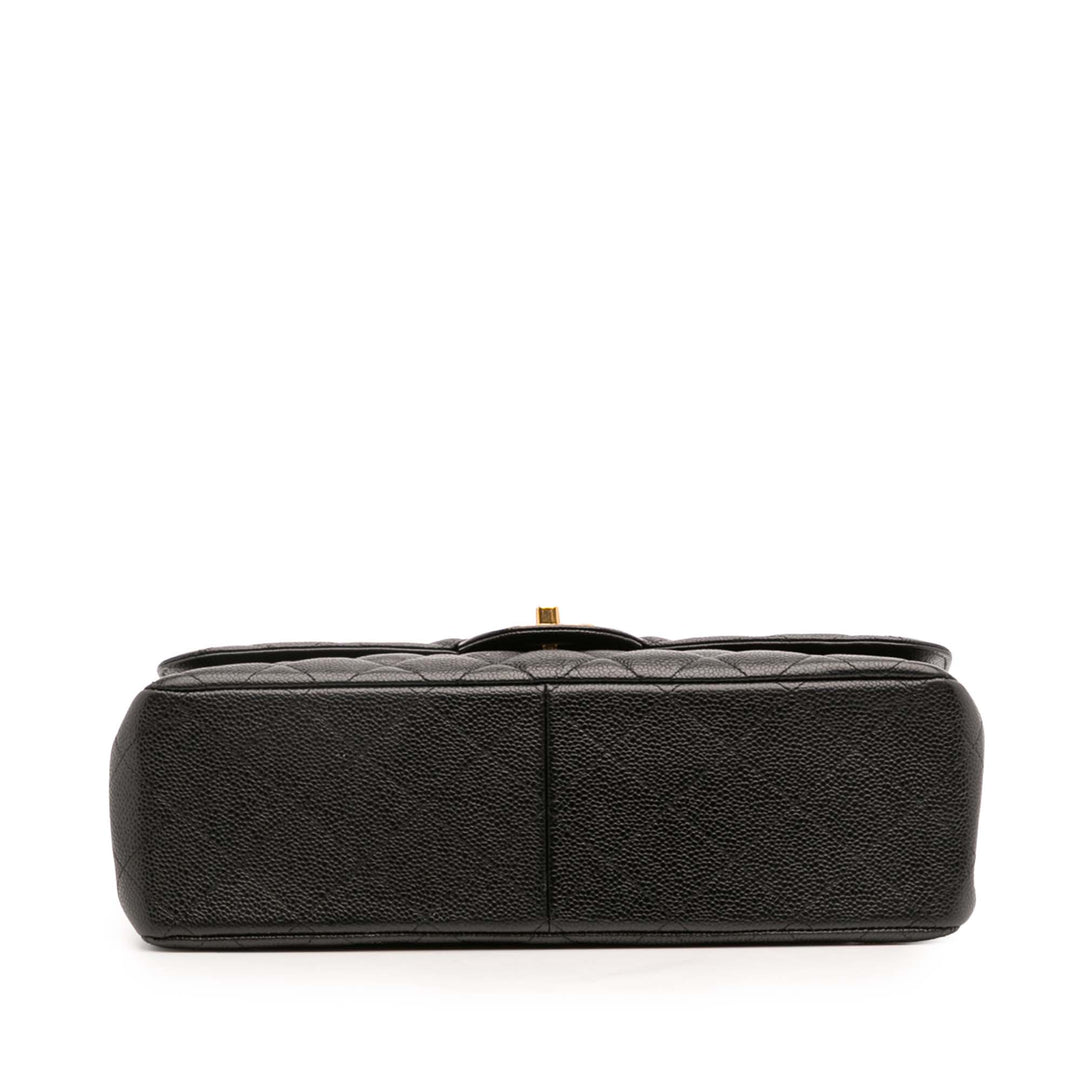 Chanel Jumbo Classic Caviar Double rabat Noir – GABY PARIS Authentique