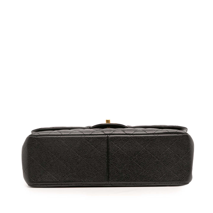 Chanel Jumbo Classic Caviar Double rabat Noir – GABY PARIS Authentique