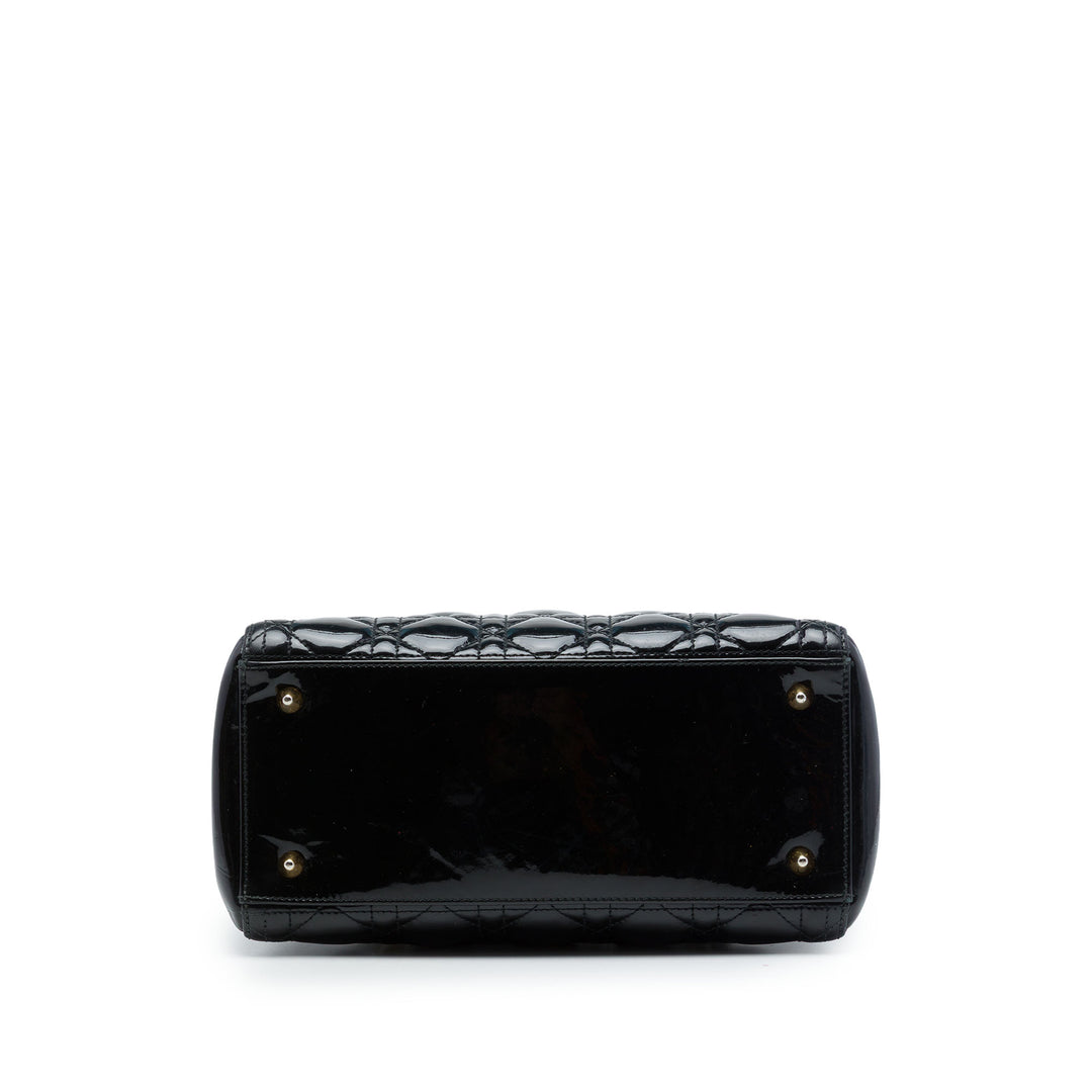 Lady Dior Cannage Moyen Noir