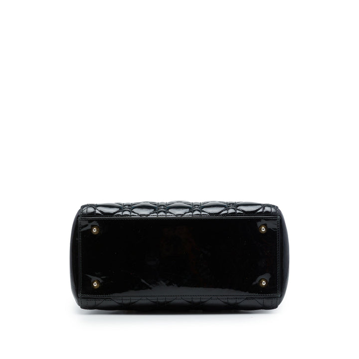 Lady Dior Cannage Moyen Noir
