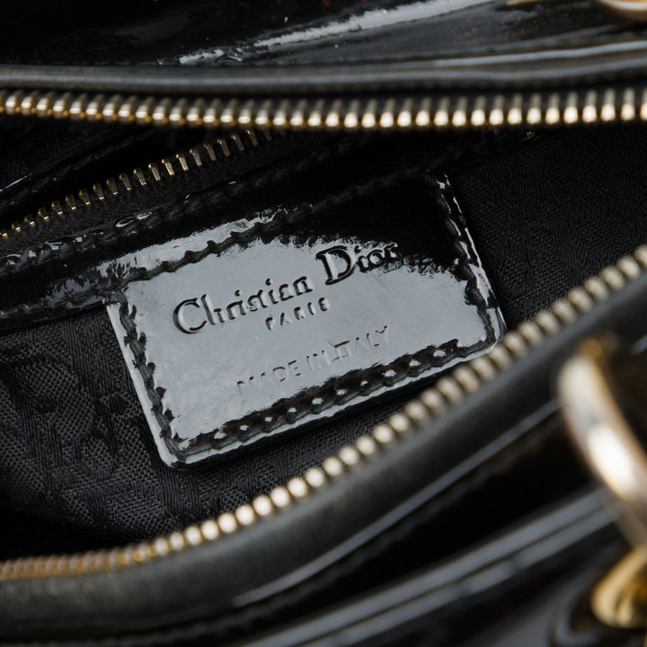 Lady Dior Cannage Moyen Noir