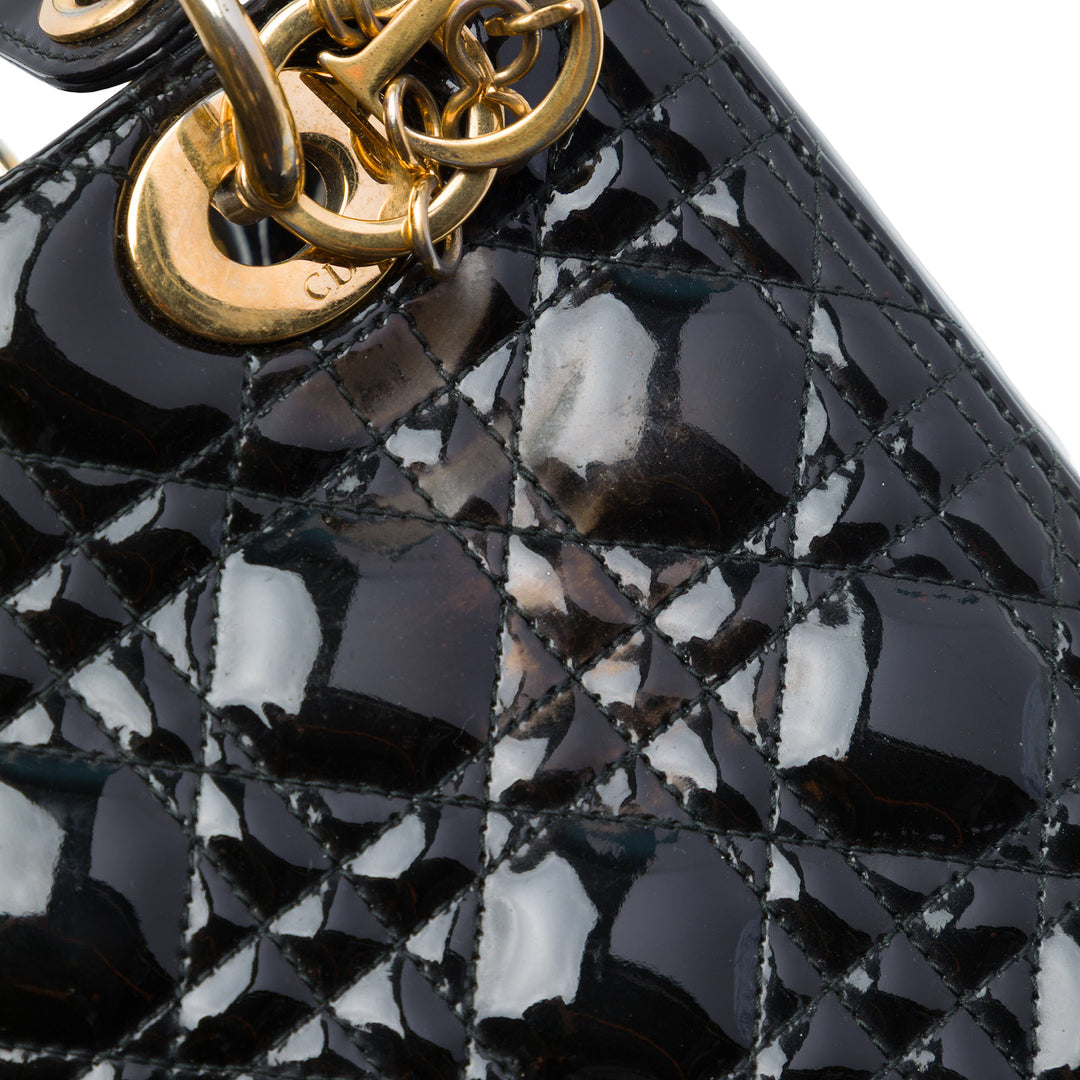 Lady Dior Cannage Moyen Noir