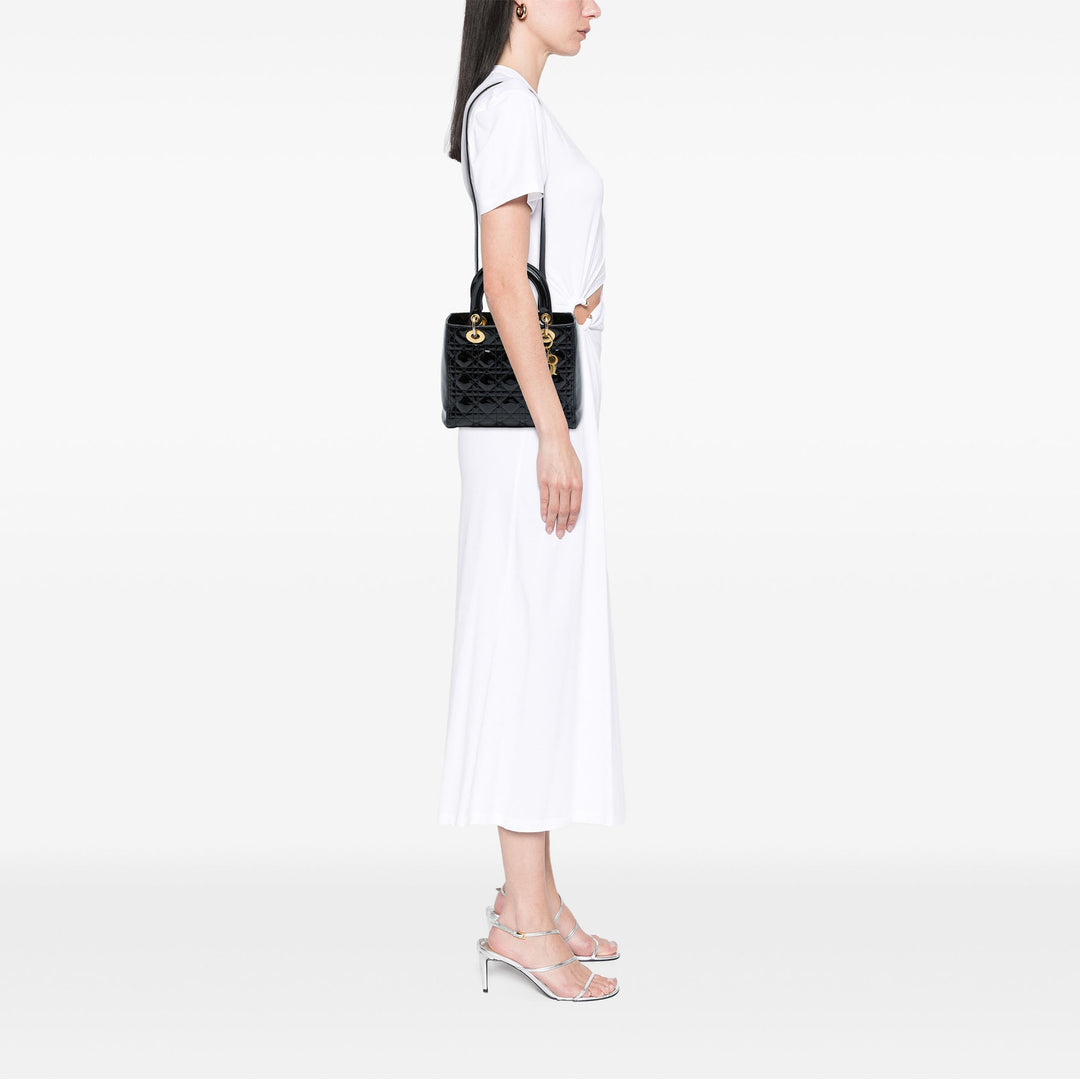 Lady Dior Cannage Moyen Noir