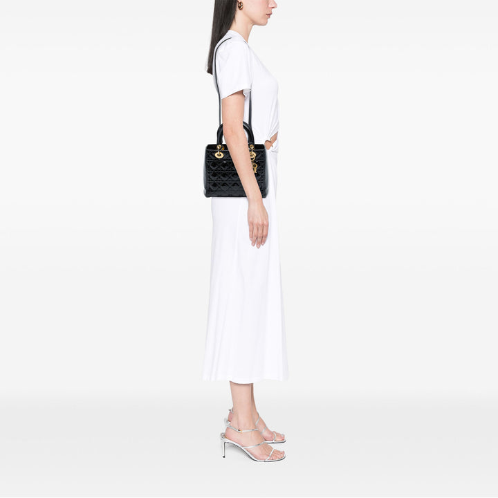 Lady Dior Cannage Moyen Noir