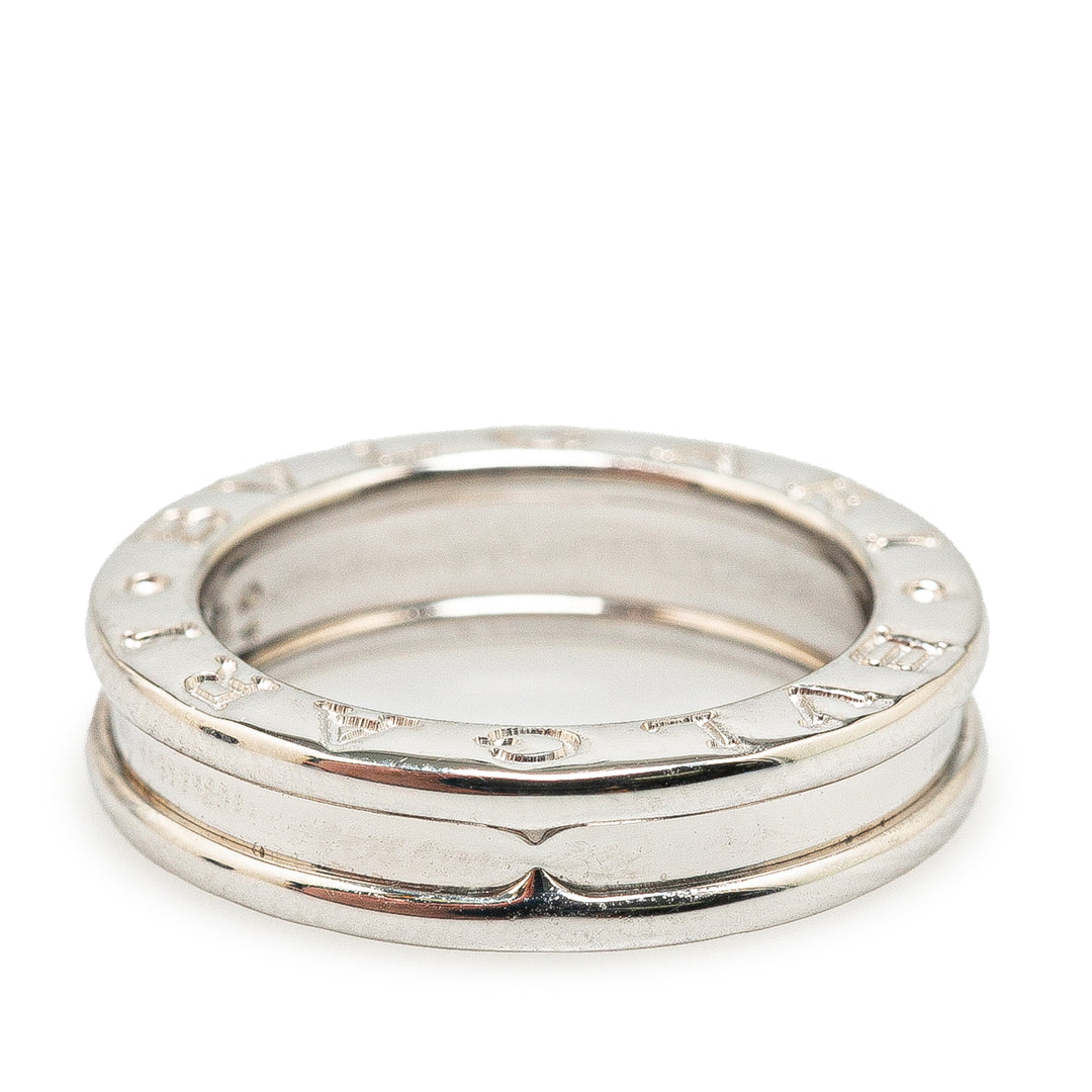 18K White Gold B.Zero1 1 Band Ring Silver - Gaby Paris