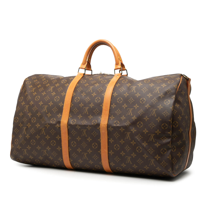 Louis Vuitton Monogram Keepall Bandouliere 60