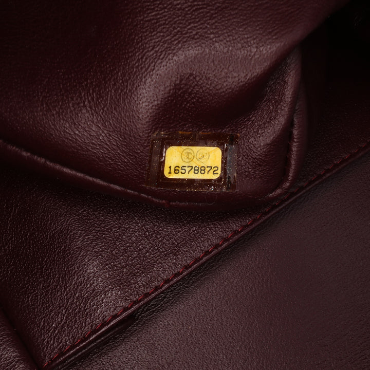 Jumbo Classic Lambskin Double Flap Black - Gaby Paris