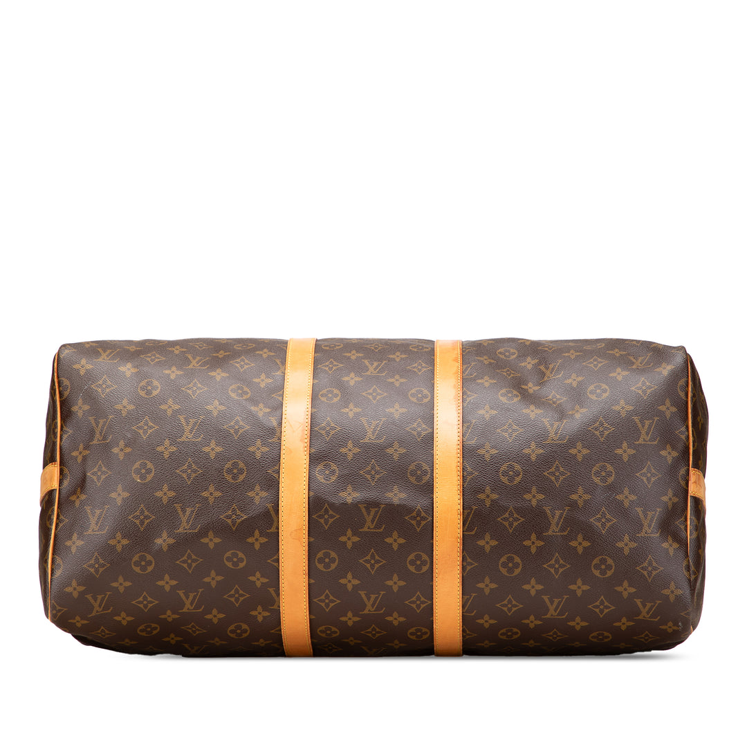 Monogram Keepall Bandouliere 55 Brown - Gaby Paris