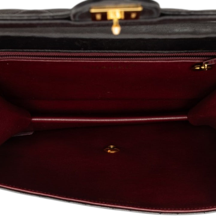 Chanel Small CC Matelassé Cuir d’agneau Simple rabat