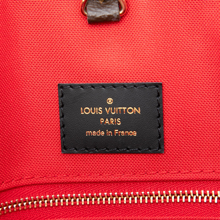 Louis Vuitton Giant OnTheGo MM Monogram Reverse Marron – vue 5 – GABY PARIS