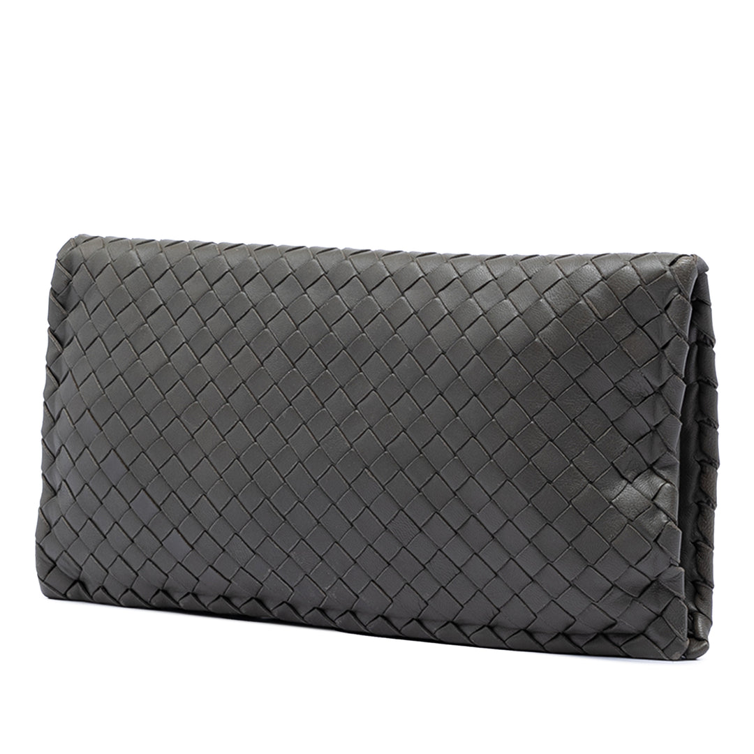 Bottega Veneta Nappa Intrecciato Turn Lock Pochette