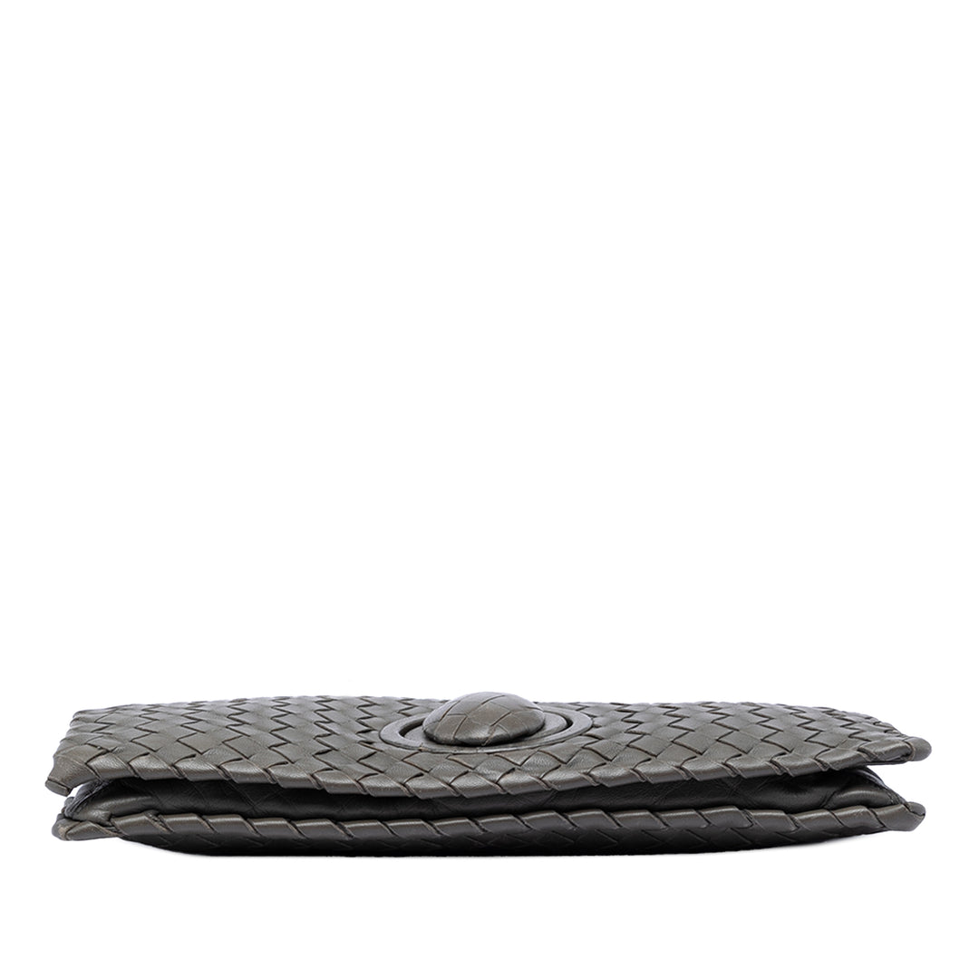 Bottega Veneta Nappa Intrecciato Turn Lock Pochette