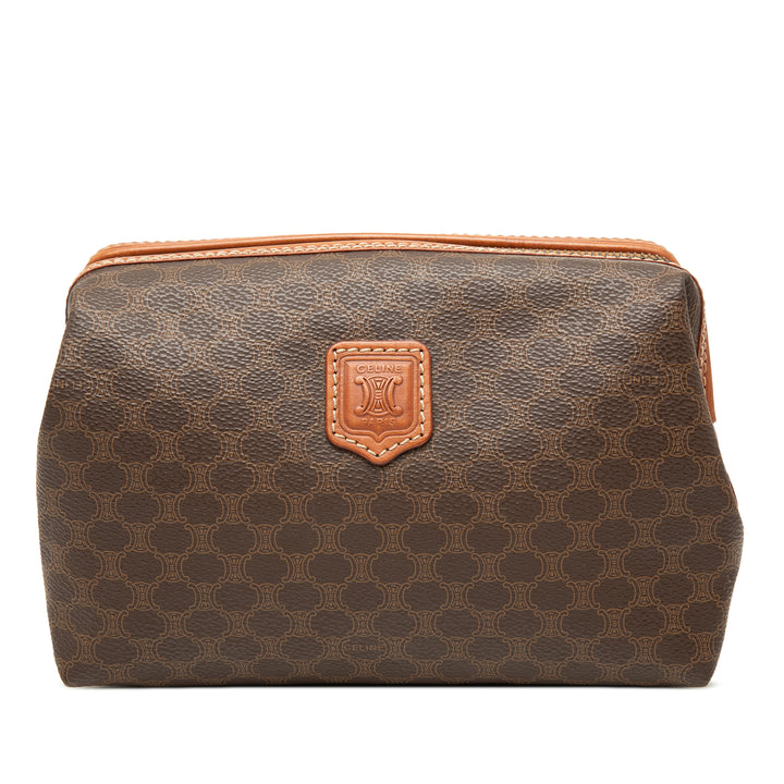 Celine Macadam Coated Toile Pochette
