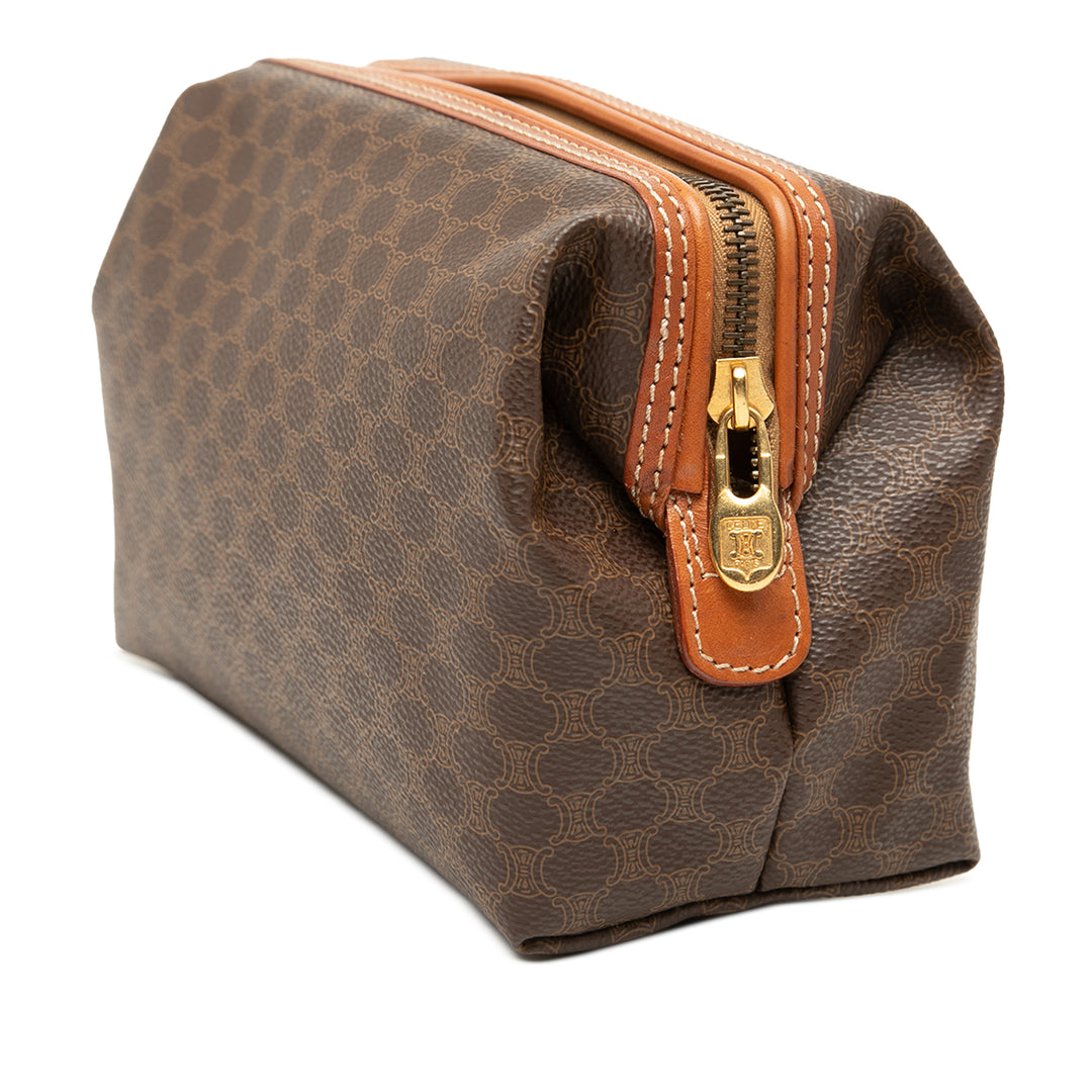 Celine Macadam Coated Toile Pochette