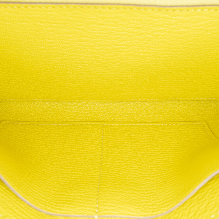 Chevre Mysore Kelly To Go Wallet Yellow - Gaby Paris