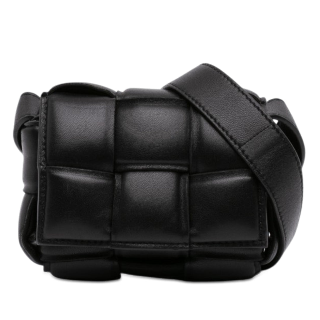 Bottega Veneta Candy Nappa Intrecciato Padded Cassette Sac porté croisé