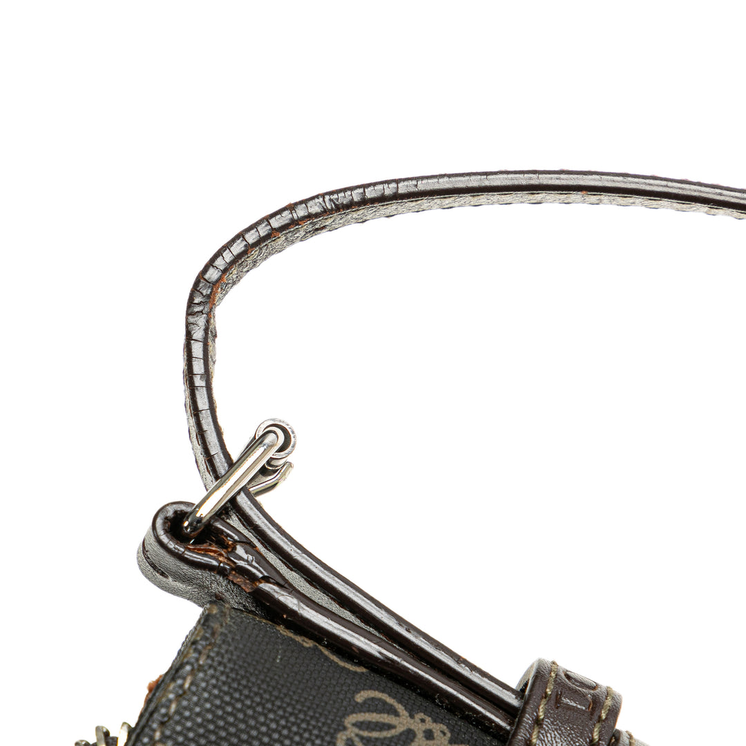 LOEWE Anagram Canvas Crossbody Black - GABY PARIS