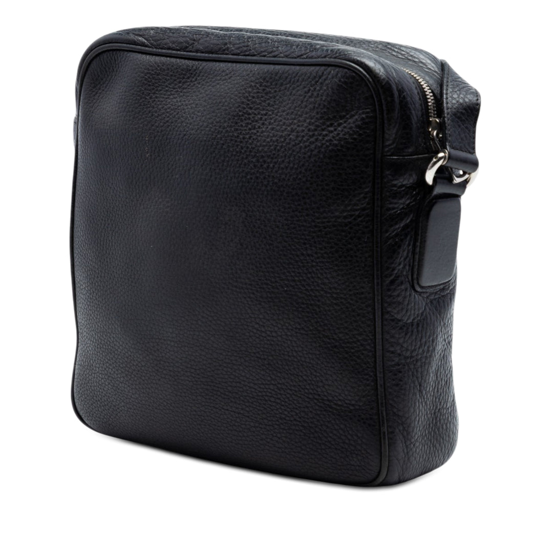 Gucci Medium Pebbled Cuir de veau Soho Messenger Sac