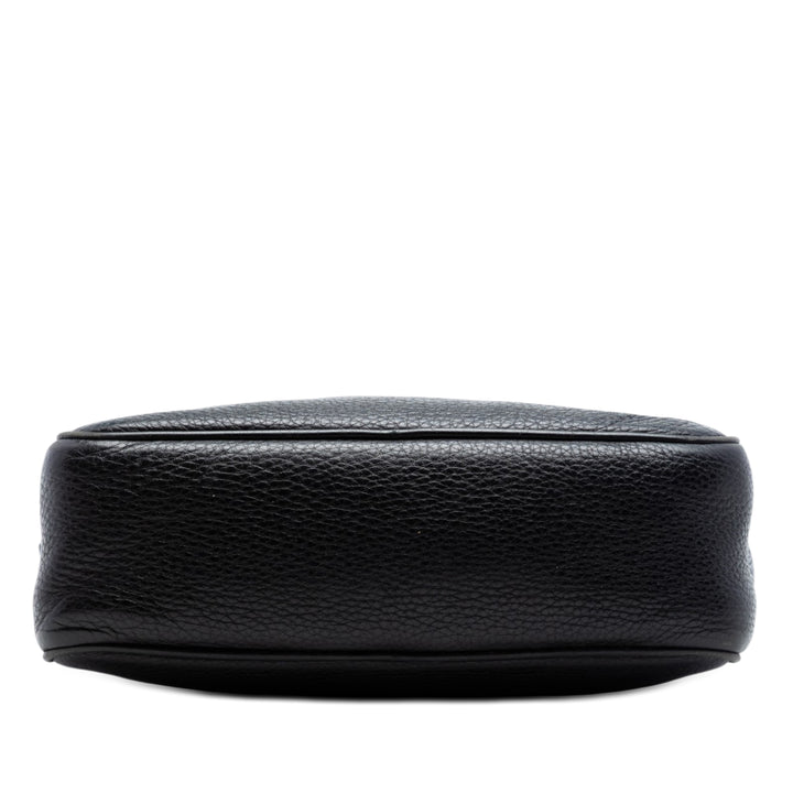 Gucci Medium Pebbled Cuir de veau Soho Messenger Sac
