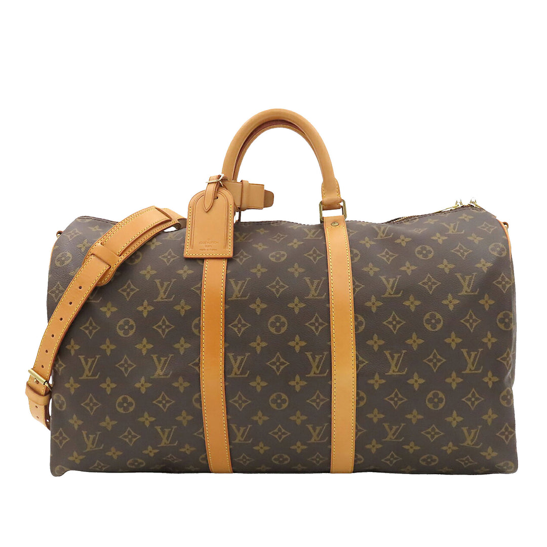Keepall Bandouliere 50 Monogram Marron