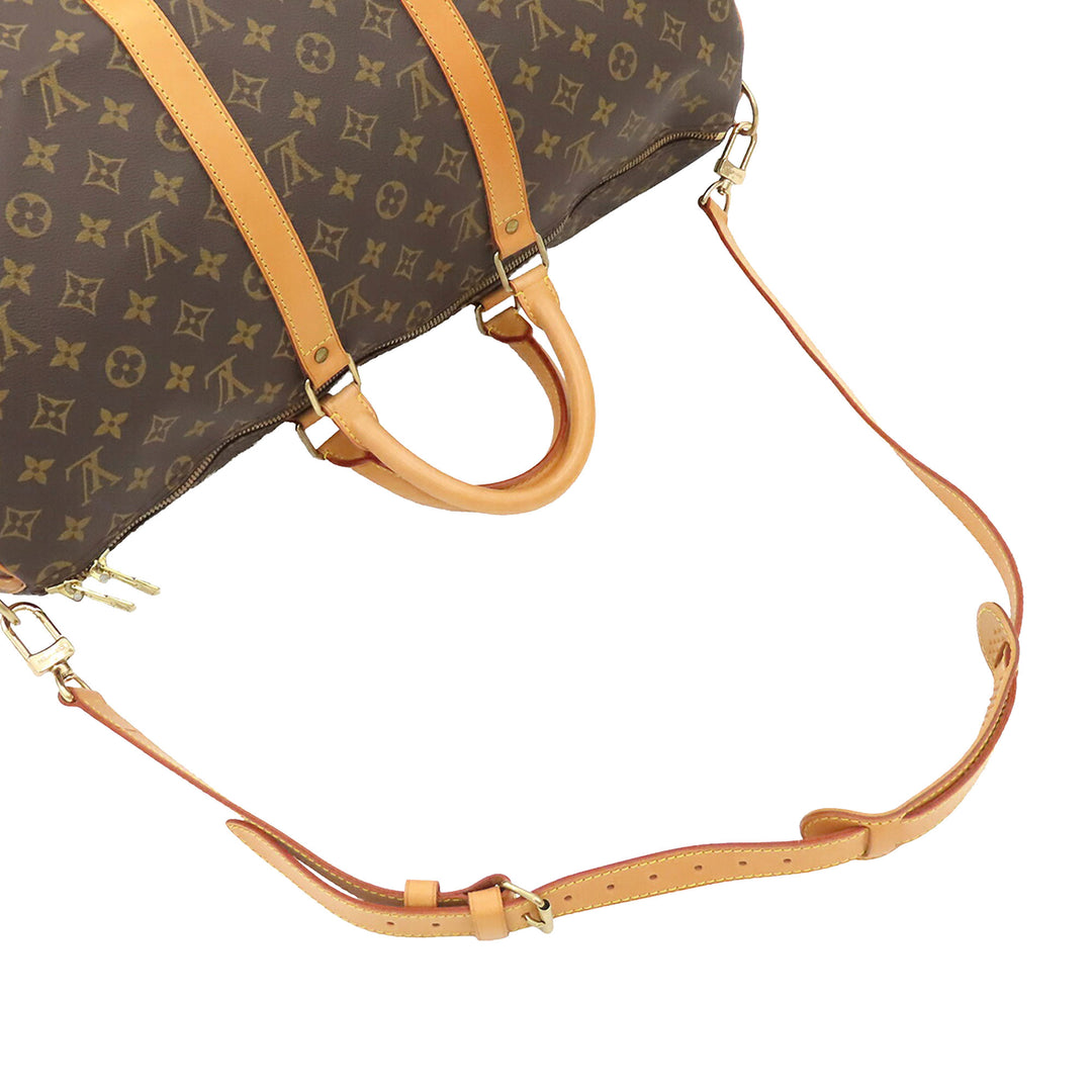 Keepall Bandouliere 50 Monogram Marron