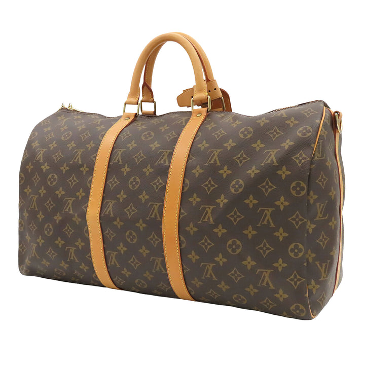 Keepall Bandouliere 50 Monogram Marron