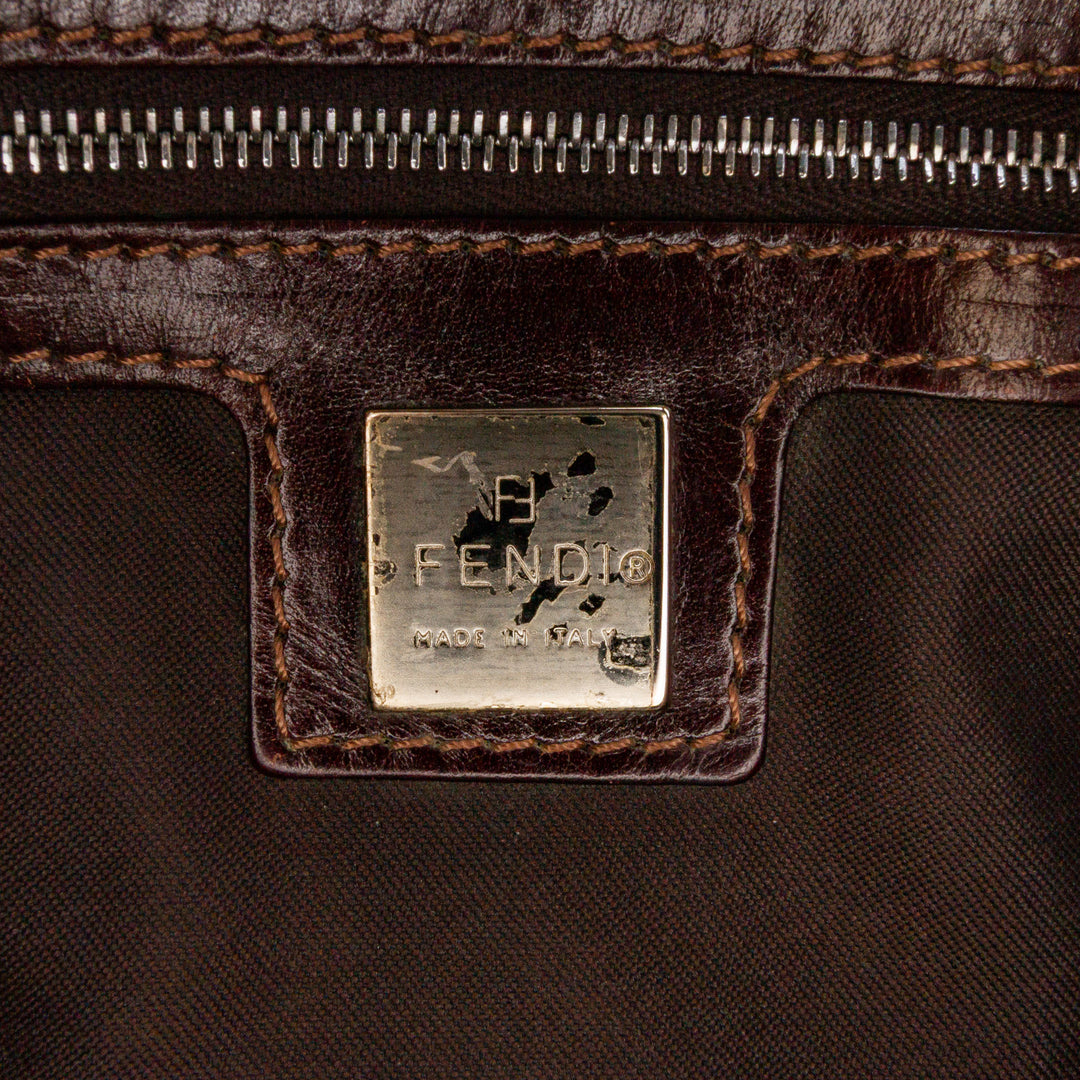 Zucca Canvas Baguette Brown - Gaby Paris