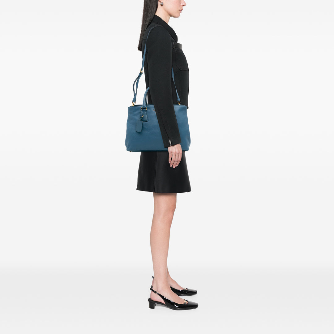 Prada Vitello Daino Open Convertible Cabas