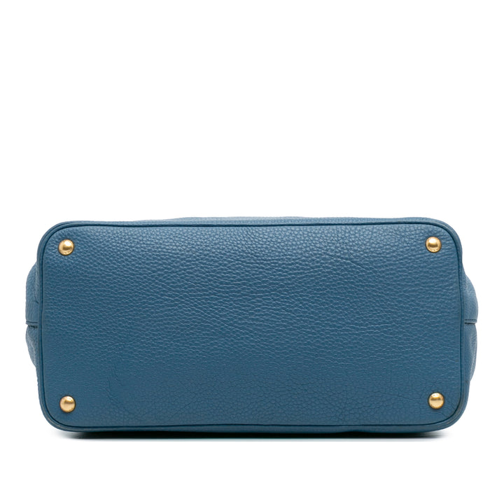 Prada Vitello Daino Open Convertible Cabas