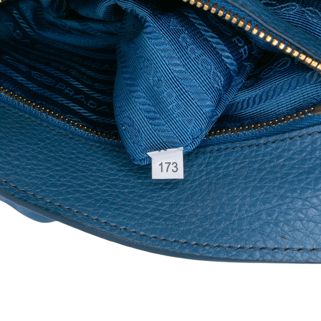 Prada Vitello Daino Open Convertible Cabas