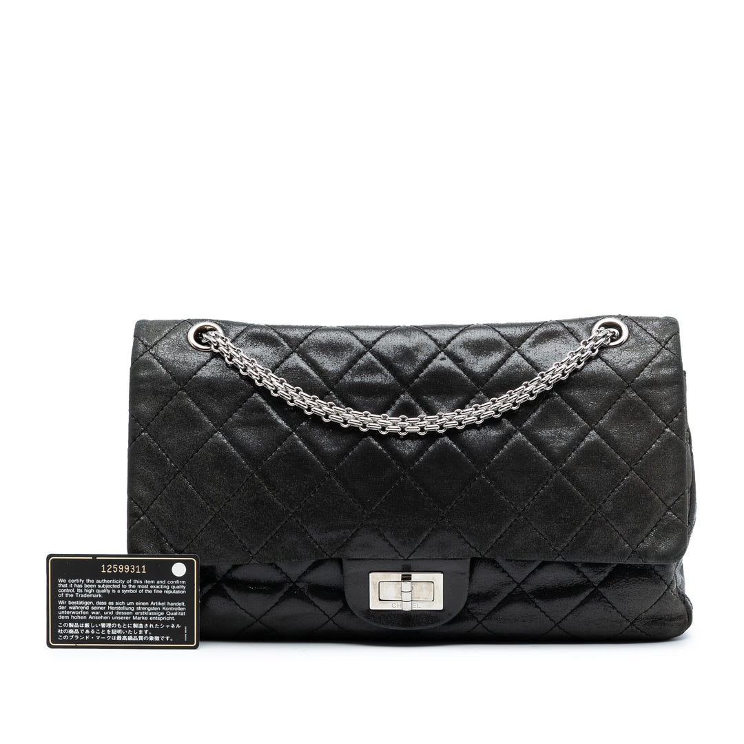 Chanel Iridescent Matelassé Cuir d’agneau Reissue 2.55 Double rabat 227