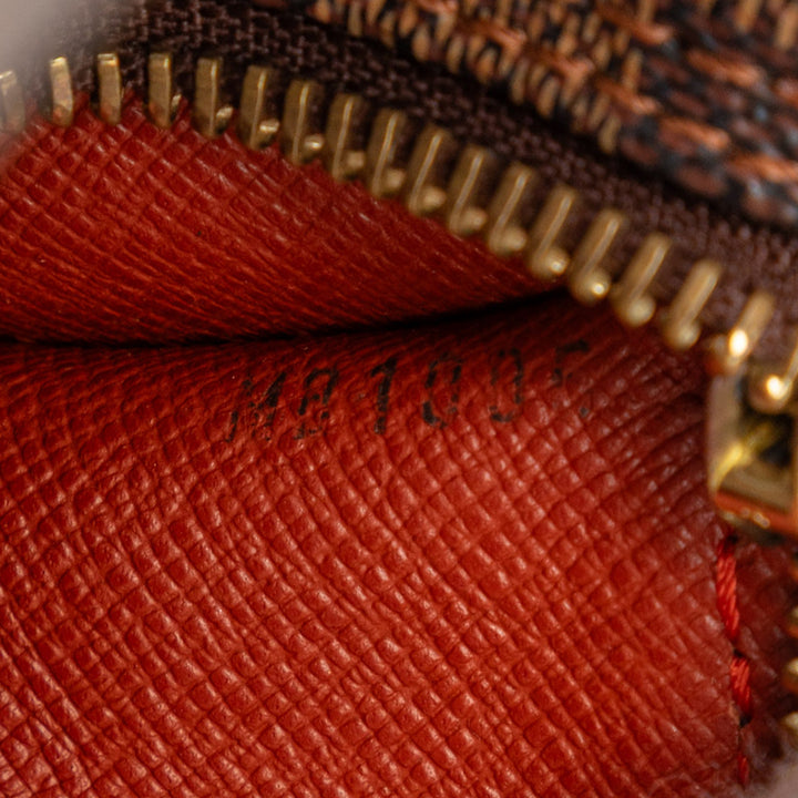 Papillon 30 Damier Ébène Braun