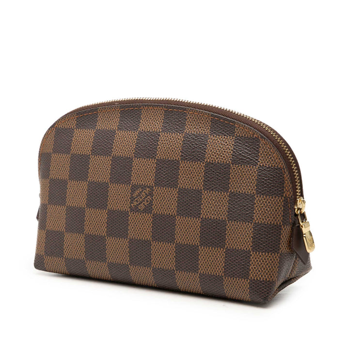 Trousse de maquillage PM Damier Ébène Marron