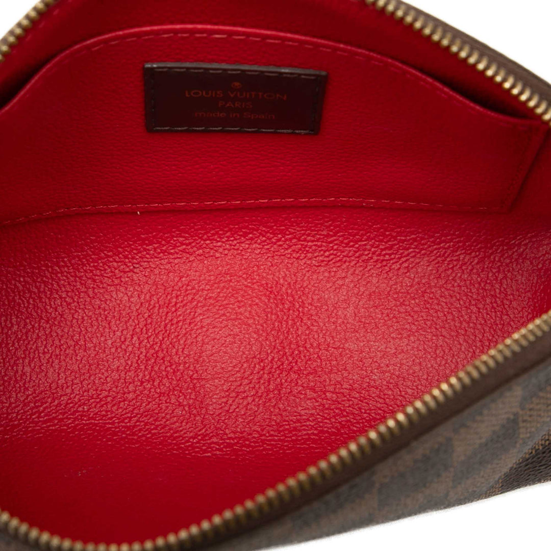 Trousse de maquillage PM Damier Ébène Marron