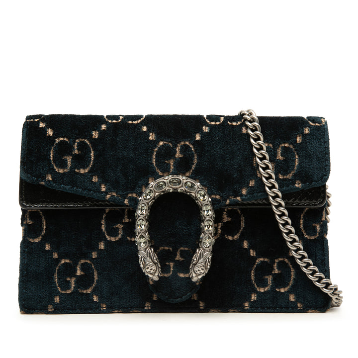 Gucci Sac bandoulière GG Dionysus Mini Bleu – vue principale – GABY PARIS