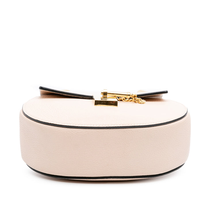 Mini Leather Drew Crossbody Brown - Gaby Paris