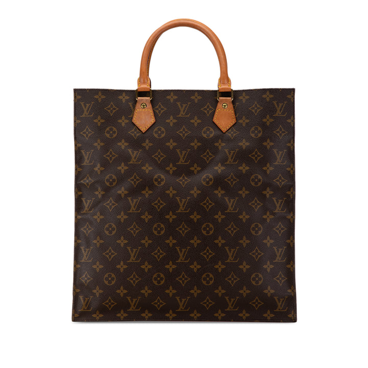 Monogram Sac Plat Brown - Gaby Paris