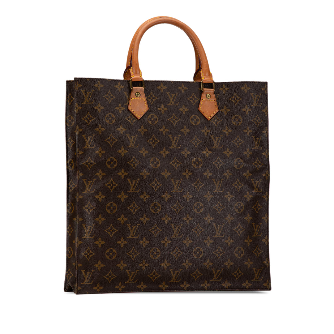 Monogram Sac Plat Brown - Gaby Paris