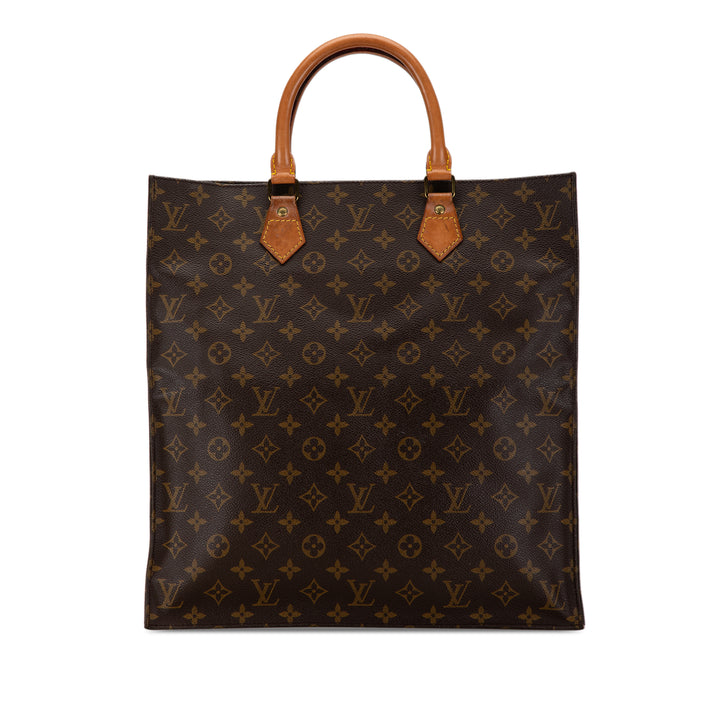 Monogram Sac Plat Brown - Gaby Paris