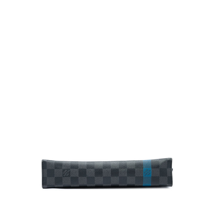 Stripe Pochette Voyage MM Damier Graphite Noir