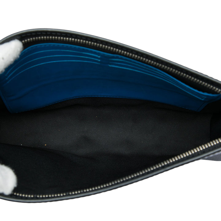 Stripe Pochette Voyage MM Damier Graphite Noir