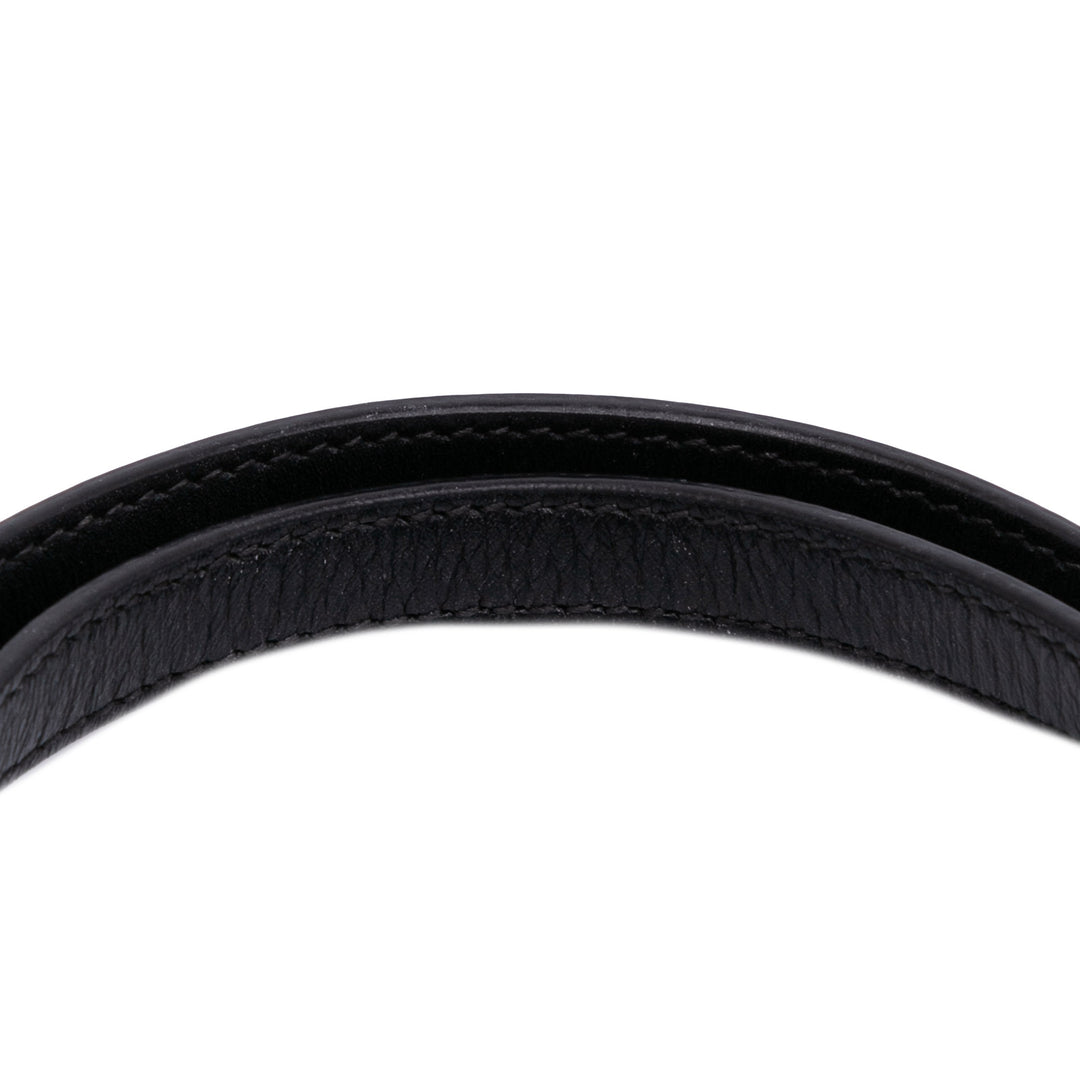 Vienne Calfskin Laser Cut Mina 32 Black - Gaby Paris