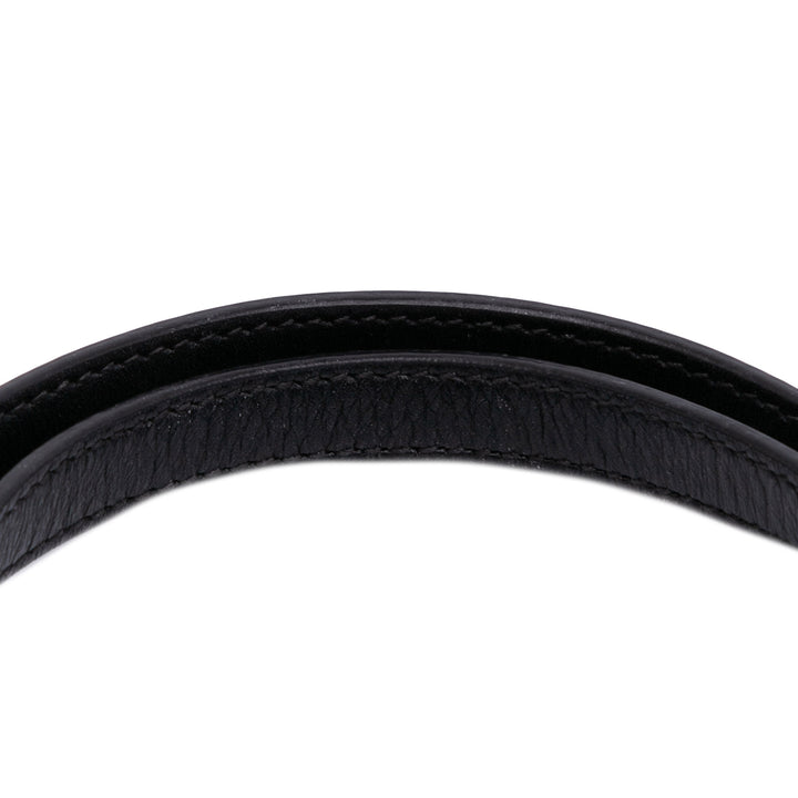Vienne Calfskin Laser Cut Mina 32 Black - Gaby Paris
