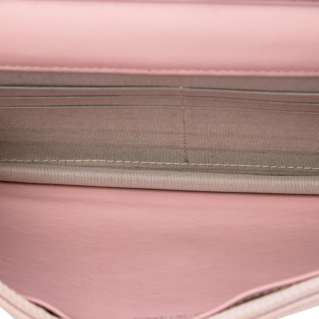 Chanel CC Wallet on Chain Cuir caviar Rose