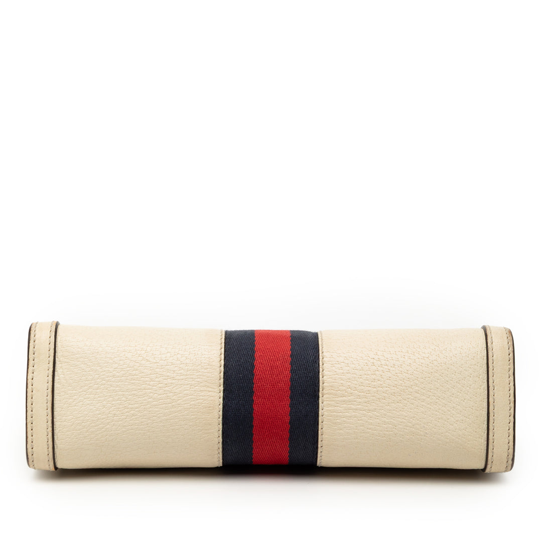 Gucci Small Cuir de veau Web Ophidia Chain Sac porté croisé