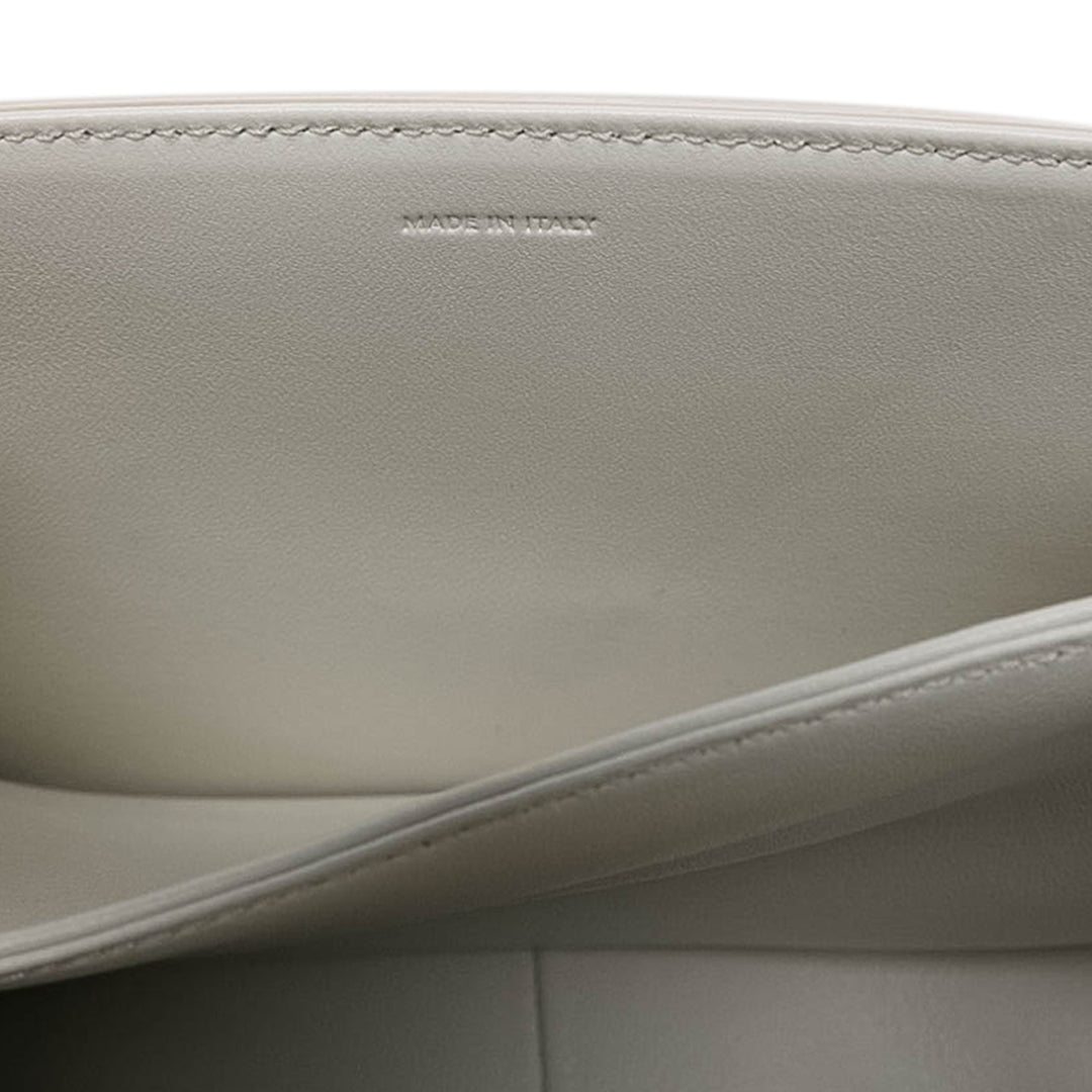 Celine Classique brillant Triomphe Sac Cuir de veau Blanc – vue 5 – GABY PARIS
