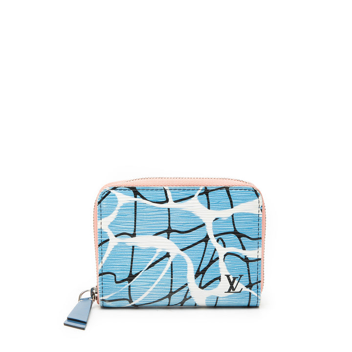 Aqua Zippy Porte-monnaie Épi Bleu